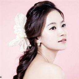 结婚照发型女图片,结婚照中的发型潮流解析